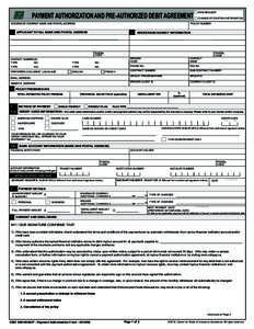 Reset CSIO CEPA PAYMENT AUTHORIZATION AND PRE-AUTHORIZED DEBIT AGREEMENT