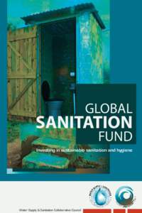 Millennium Development Goals / Sanitation / Sustainable Sanitation Alliance / Water supply and sanitation in Pakistan / Hygiene / Health / Water Supply and Sanitation Collaborative Council