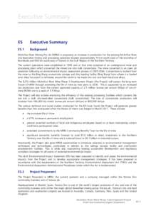 URS Stand Alone Exec Summary