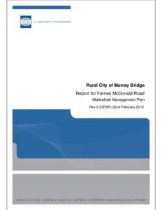 Microsoft Word - GHD Malleefowl Management Plan - FINAL VERSION 22 February 2012