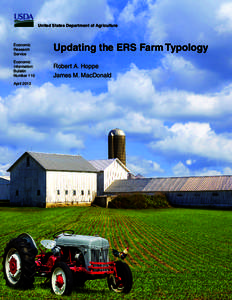 Updating the ERS Farm Typology