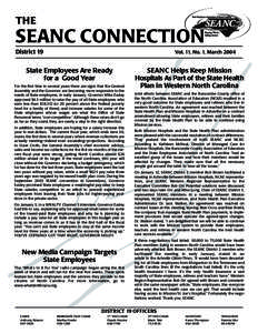 THE  SEANC CONNECTION District 19  Vol. 11, No. 1, March 2004