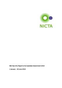 Microsoft Word - NICTA 2010 Q2 Report 24 Nov.doc