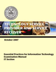 FCA Essential Practices for Information Technology
