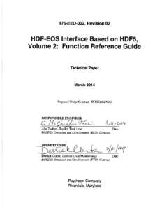 This page intentionally left blank.  Preface This document is a Users Guide for HDF-EOS (Hierarchical Data Format - Earth Observing System) library tools. The version described in this document is HDF-EOS Version 5.1.1