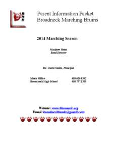 Microsoft Word[removed]Marching Band Information Packet.docx