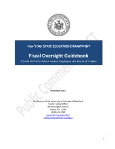Charter School / New York State Education Department / University of the State of New York / Federal Charter school program / Single Audit / Regents Examinations / Education in the United States / Education / United States