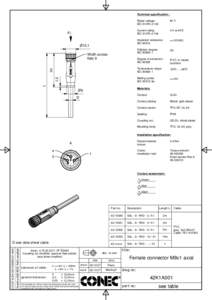 Technical specification :  A 60 V