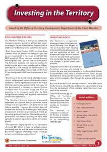 Investing in the Territory, Enewsletter, Northern Territory, Office of Territory Development, Department of the Chief Minister