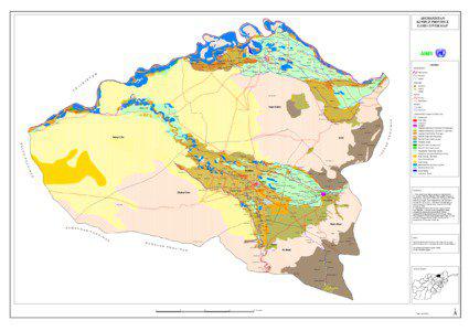 AFGHANISTAN KUNDUZ PROVINCE LAND COVER MAP