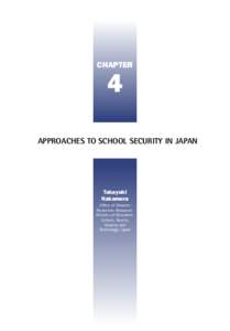 CHAPTER  4 APPROACHES TO SCHOOL SECURITY IN JAPAN