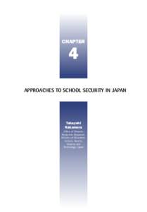 Public safety / Disaster preparedness / Emergency management / Humanitarian aid / Crime prevention / Ikeda /  Osaka / Violence / School / Crime / Law enforcement / National security