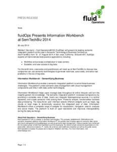 Microsoft Word - 20140728_fluidOps_presents_Information_Workbench_at_SemTech2014_EN