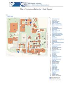 Map of Georgetown University – Main Campus  Welcome to the Political Economy of International Organizations Conference! This letter is to provide you with logistical information for your planning purposes. Location an