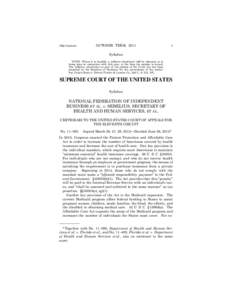 Healthcare reform in the United States / United States Constitution / 111th United States Congress / Patient Protection and Affordable Care Act / Presidency of Barack Obama / Commerce Clause / Medicaid / Individual mandate / United States v. Lopez / Law / Government / History of the United States