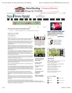 New Jersey Herald - Personal stories emerge at anti-bullying s...  http://www.njherald.com/storypersonal-stories-emer... SITE SEARCH