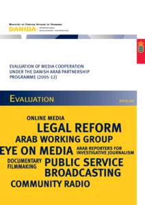 EVALUATION OF MEDIA COOPERATION UNDER THE DANISH ARAB PARTNERSHIP PROGRAMMEEVALUATION