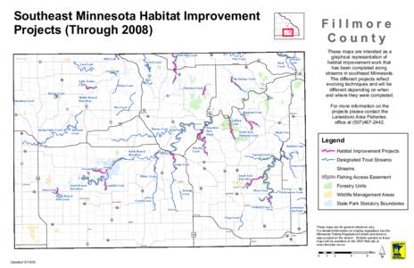 Southeast Minnesota Habitat Improvement Projects