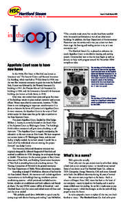 Issue 4, Fourth Quarter[removed]Appellate Court soon to have new home In the 1920s, Elm Street in Hartford was known as ‘insurance row.’ The Scottish Union and National Insurance