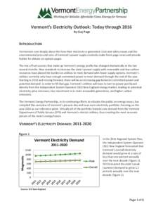 Energy policy / Entergy / Vermont Yankee Nuclear Power Plant / Vernon /  Vermont / Vermont / Hydro-Québec / Electricity generation / Renewable energy / Power station / Technology / Energy / Electric power