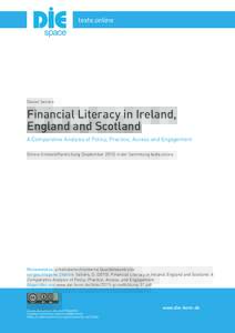 texte.online  Daniel Sellers Financial Literacy in Ireland, England and Scotland