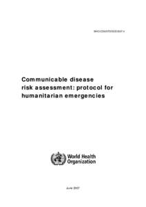 Microsoft Word - Comm Disease Risk Assessment June 07_final_annex2fullyviewable.doc