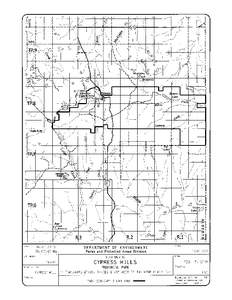 CYPRESS HILLS PROVINCIAL PARK  All those parcels or tracts of land, situate, lying, and being in the Province of Alberta, Canada, and being more particularly described as follows: Commencing at the south east corner of 