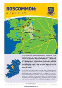 Roscommon:  Roscommon County Council  a place to live...