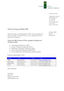 Institutionsstyrelsen Frederiksholms KanalKøbenhavn K TlfFaxE-mail 