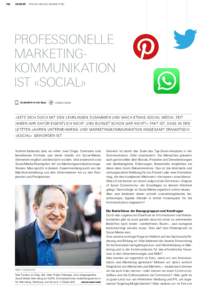 192  CAREER   SOCIAL MEDIA MARKETING PROFESSIONELLE MARKETING­