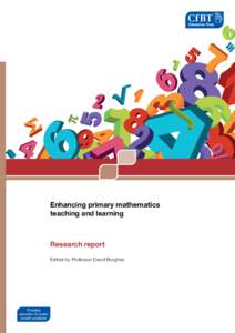 LITERATURE REVIEW  Enhancing primary mathematics teaching and learning  Research report