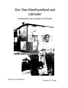 Microsoft Word - Our Newfoundland and Labrador_final draft.doc