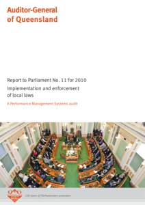 Microsoft Word - Report to Parliament No. 11 for 2010.doc