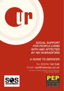 Social Support for people living with and affected by HIV in bradford A Guide to Services