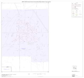 [removed]School District Annotation Map (Inset): Clay County 33.643911N 88.615239W LEGEND