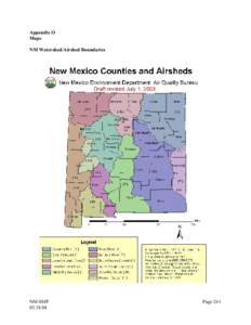 Appendix O Maps NM Watershed/Airshed Boundaries NM SMP[removed]