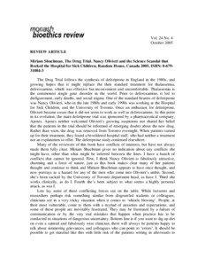 Vol. 24 No. 4 October 2005 REVIEW ARTICLE