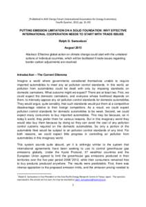 Emissions trading / Carbon tax / Climate change mitigation / Economics of global warming / Kyoto Protocol / Low-carbon economy / Greenhouse gas / Carbon Pollution Reduction Scheme / New Zealand Emissions Trading Scheme / Climate change policy / Environment / Climate change