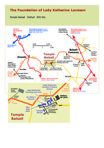 Solihull / Knights Templar / Temple Balsall / Balsall Common / A452 road / Metropolitan Borough of Solihull / Honiley / Knowle / A41 road / West Midlands / Geography of England / Counties of England