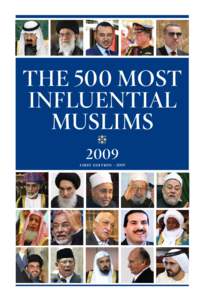 THE 500 MOST INFLUENTIAL MUSLIMS = 2009