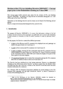 Emission standards / Air pollution / European emission standards / Fuel economy in automobiles / European Union energy label / Fuel efficiency / ACEA agreement / Energy conservation in the United Kingdom / Energy / Technology / Environment