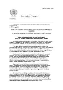 14 December[removed]Security Council SC[removed]Department of Public Information • News and Media Division • New York Security Council