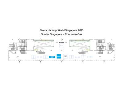 Strata Hadoop World Singapore 2015 Suntec Singapore – Concourse 1-4 LED MEDIA WALL LED MEDIA WALL