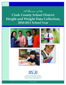 A Review of the  Clark County School District Height and Weight Data Collection, [removed]School Year