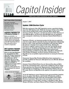 Microsoft Word - August 2007 Capitol Insider.doc