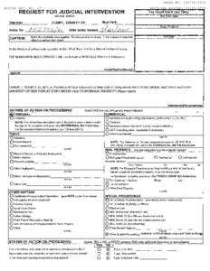 INDEX NONYSCEF DOC. NO. 27 RECEIVED NYSCEF: For Court Clerk Use Only: