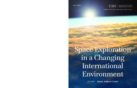 Space Exploration in a Changing International Environment