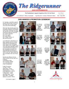 www.martinsburgcap.com The Martinsburg Composite Squadron of the Civil Air Patrol Lt Col Robert V. Mills, Commander Capt Russell G. Voelker, Publisher & Editor