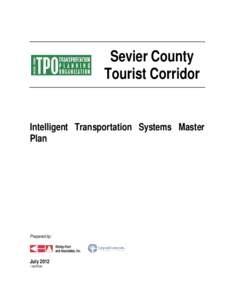 Sevier County Tourist Corridor Intelligent Transportation Systems Master Plan