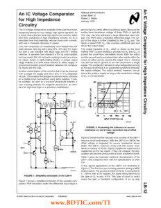 National Semiconductor Linear Brief 12 Robert J. Widlar